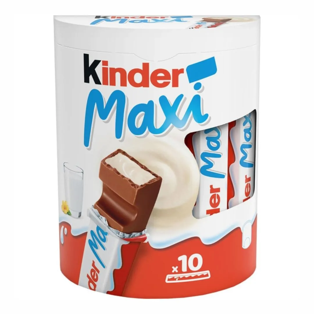 Caja chocolates kinder maxi x10